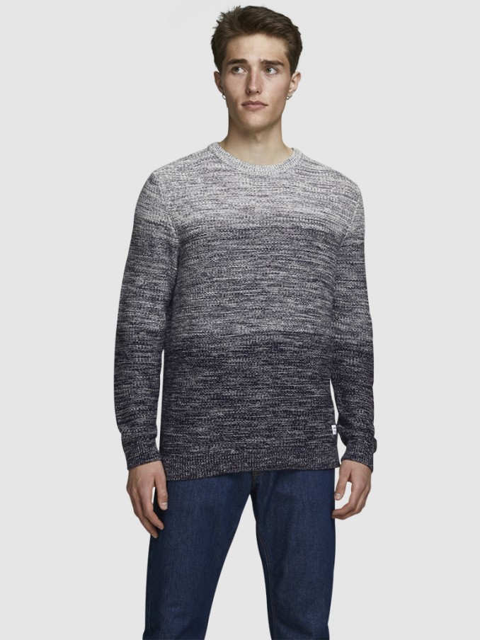 Knitwear Man Blue Jack & Jones
