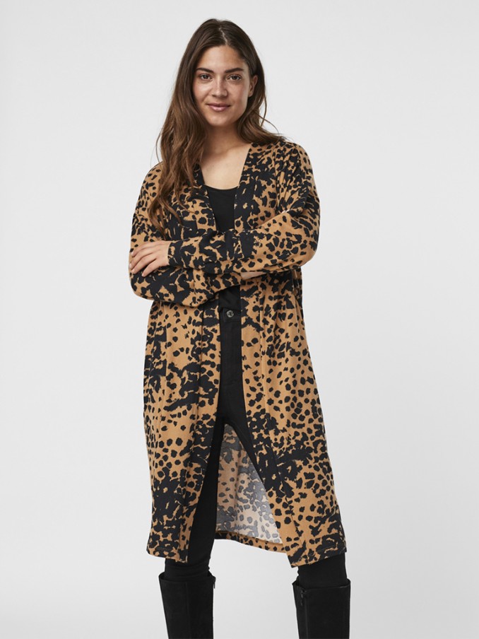 Jacket Woman Animal Print Vero Moda