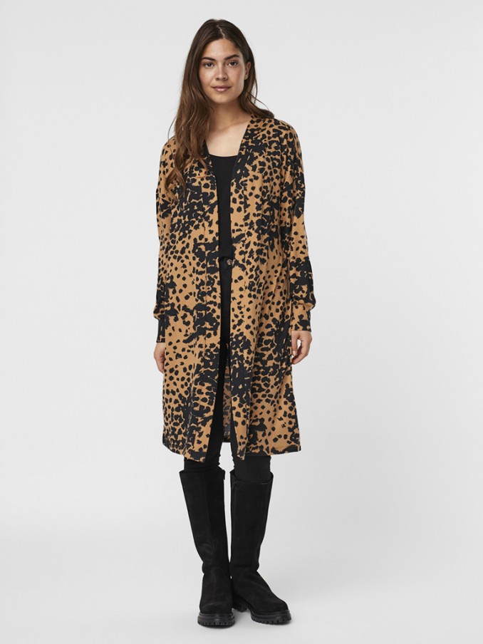 Jacket Woman Animal Print Vero Moda