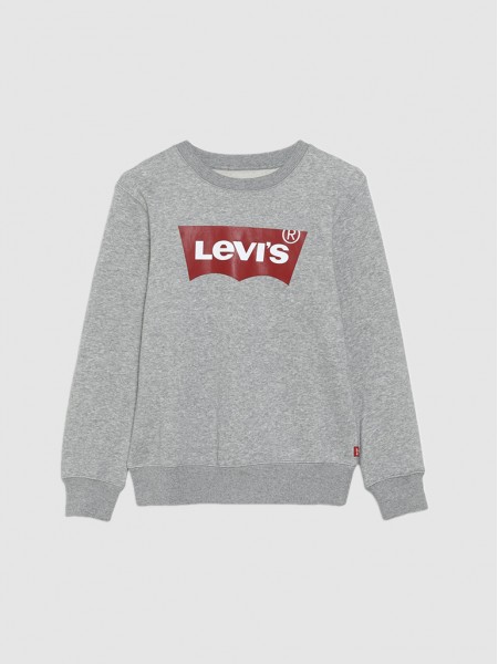 Sweatshirt Baby Boy Grey Levis