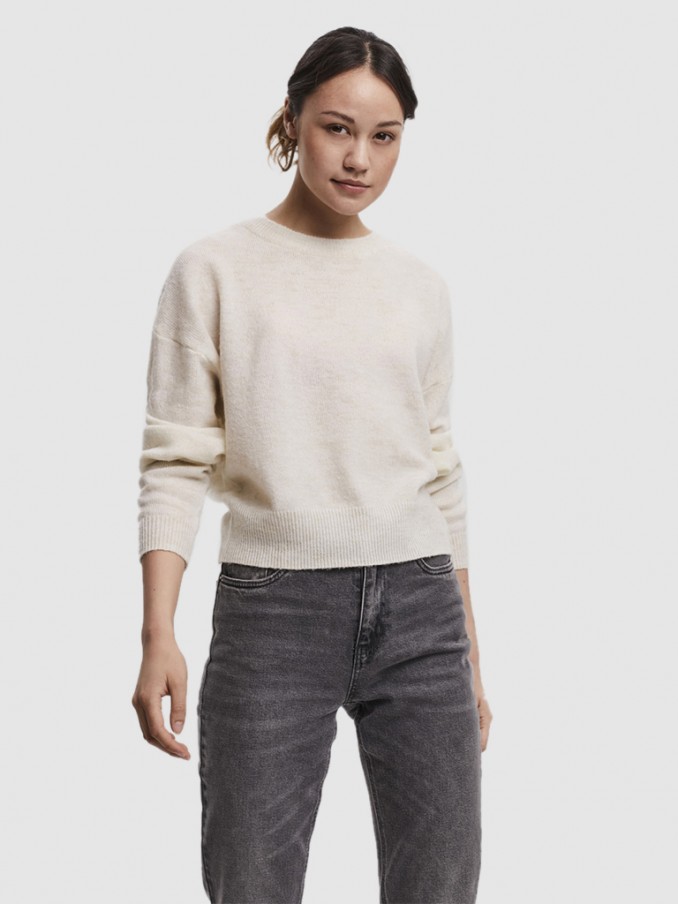 Knitwear Woman Beige Vero Moda