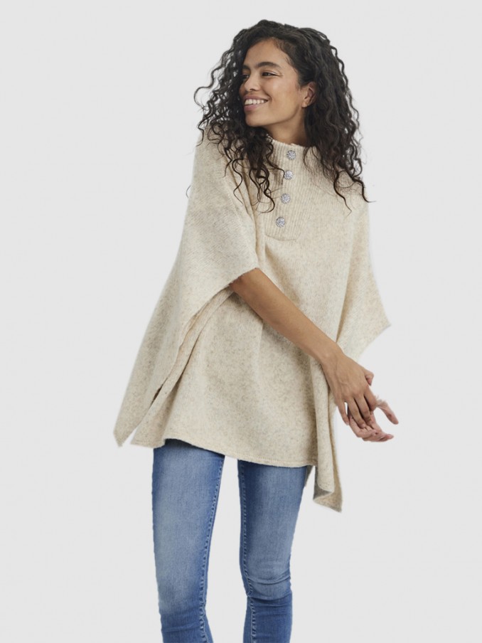 Prendas de Punto Mujer Crema Vero Moda
