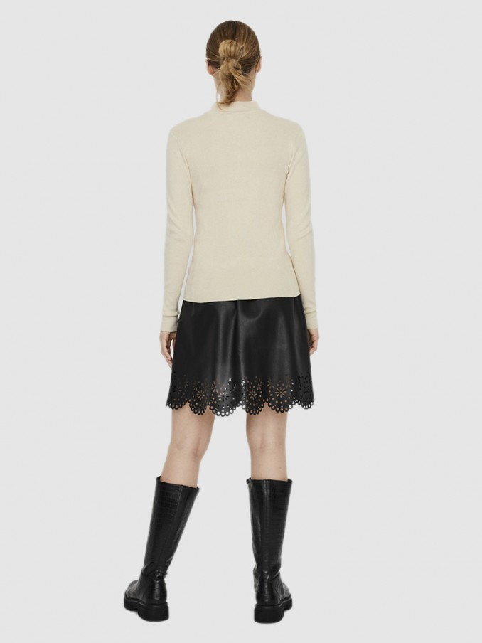 Prendas de Punto Mujer Crema Vero Moda