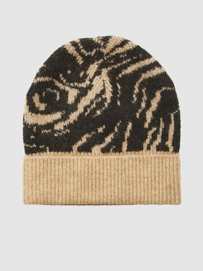 Gorro Mujer Beige Vero Moda