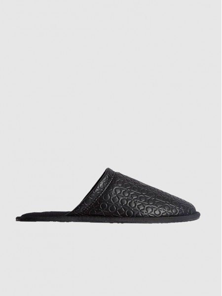 Flip Flops Man Black Calvin Klein