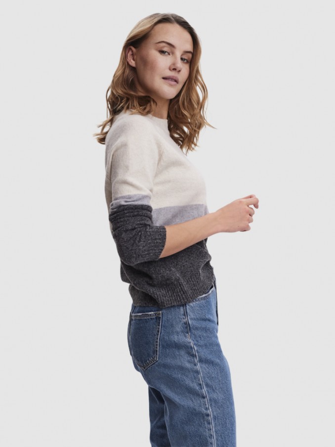 Knitwear Woman Grey Vero Moda