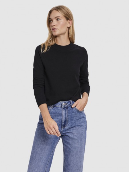 Knitwear Woman Black Vero Moda