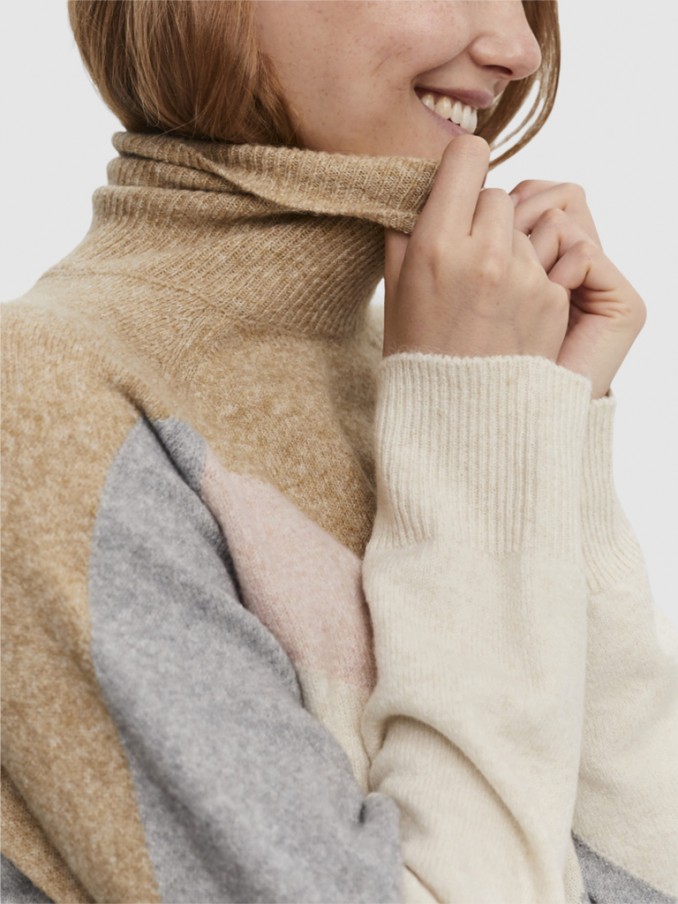 Prendas de Punto Mujer Gris Vero Moda