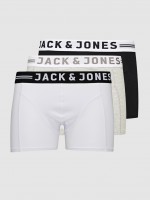 Calzoncillos Hombre Gris Jack & Jones Calzoncillos Hombre Gris Jack & Jones