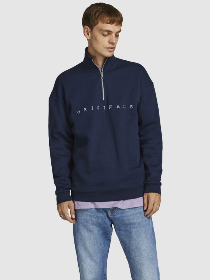 Knitwear Man Navy Blue Jack & Jones