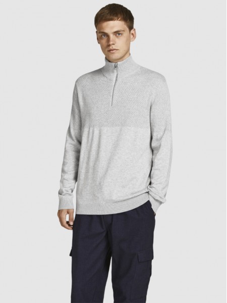 Knitwear Man Grey Jack & Jones