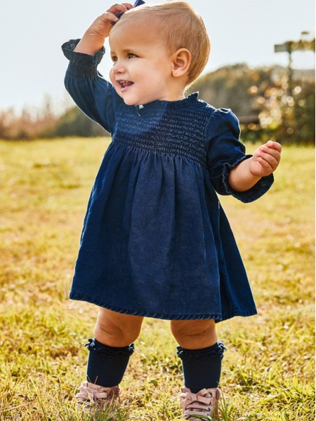 Socks Baby Girl Navy Blue Mayoral