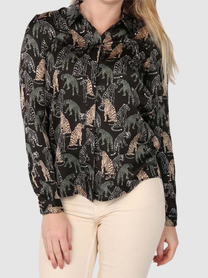 Camisa Mujer Negro Vero Moda