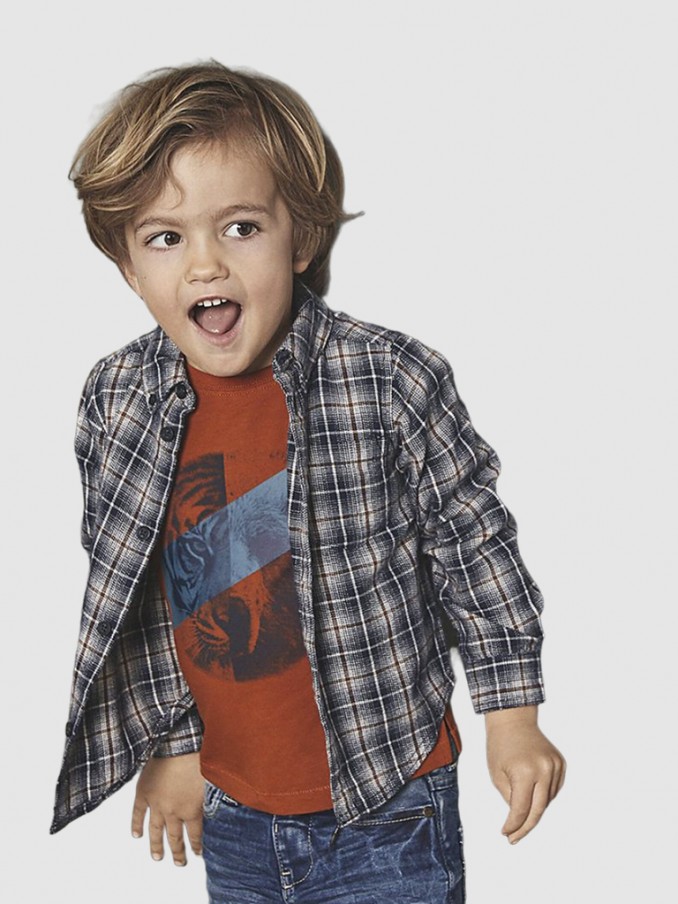 Shirt Boy Navy Blue Name It