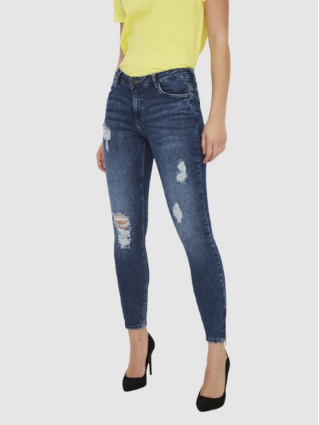 Jeans Woman Dark Jeans Noisy May