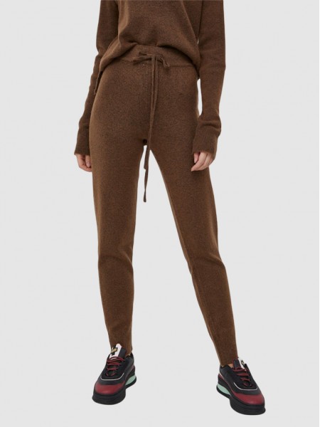 Pants Woman Brown Noisy May
