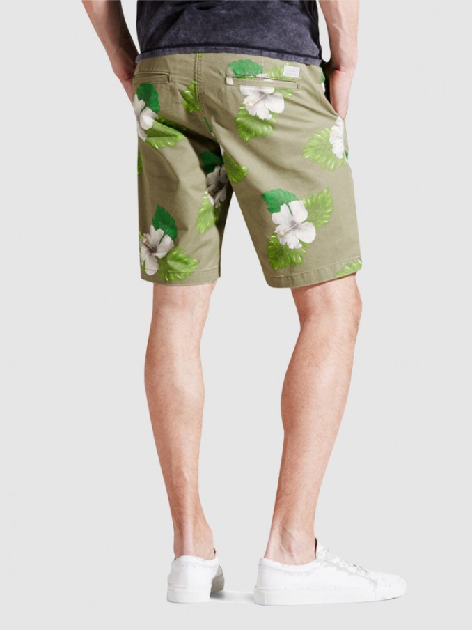 Pantalones Cortos Hombre Verde Jack & Jones