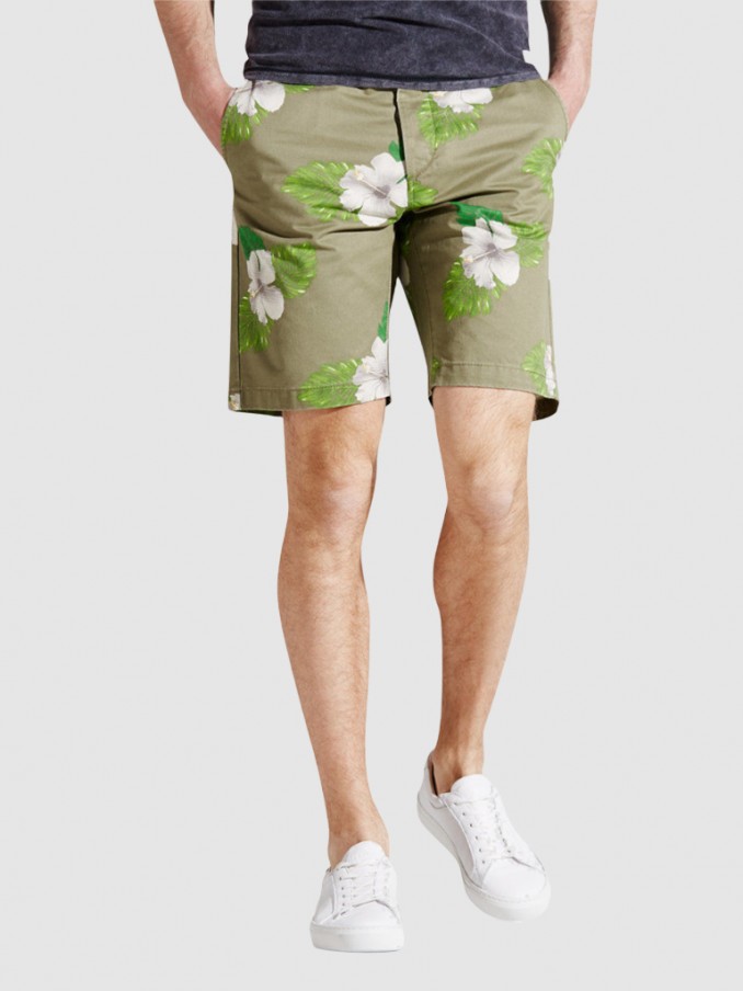 Pantalones Cortos Hombre Verde Jack & Jones
