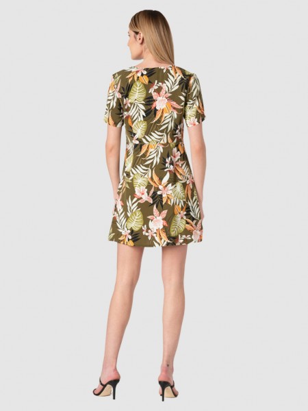 Dress Woman Green Only Dress Woman Green Only
