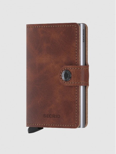 Carteira Homem Miniwallet Vintage Secrid