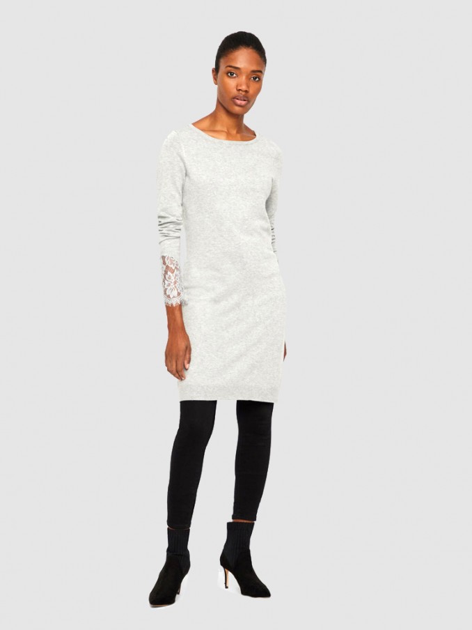 Vestido Mujer Gris Vero Moda