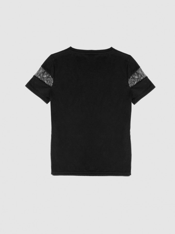 Camiseta Mujer Negro Vero Moda