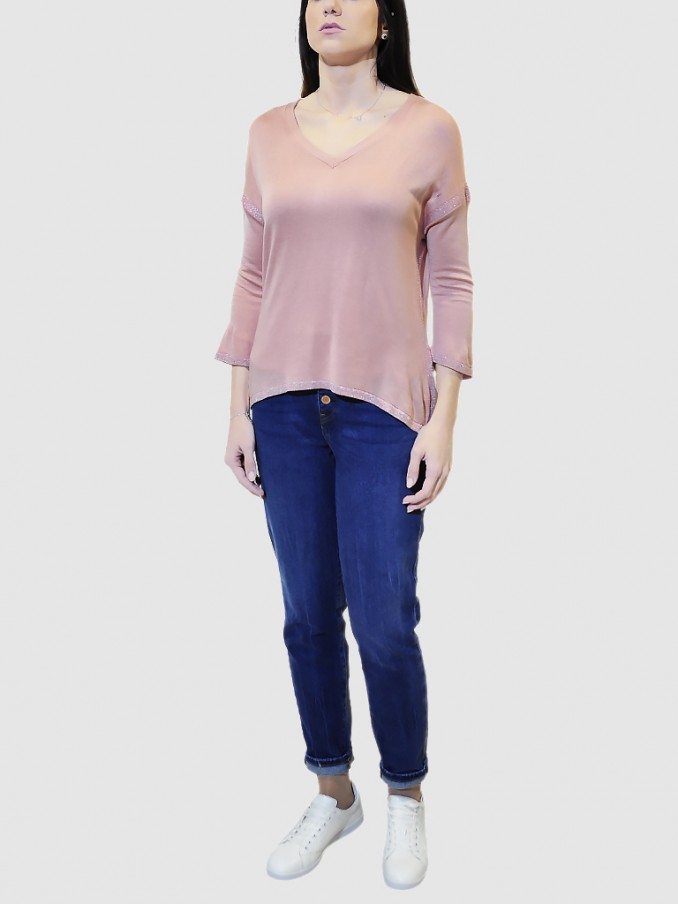 Prendas de Punto Mujer Rosa Vero Moda