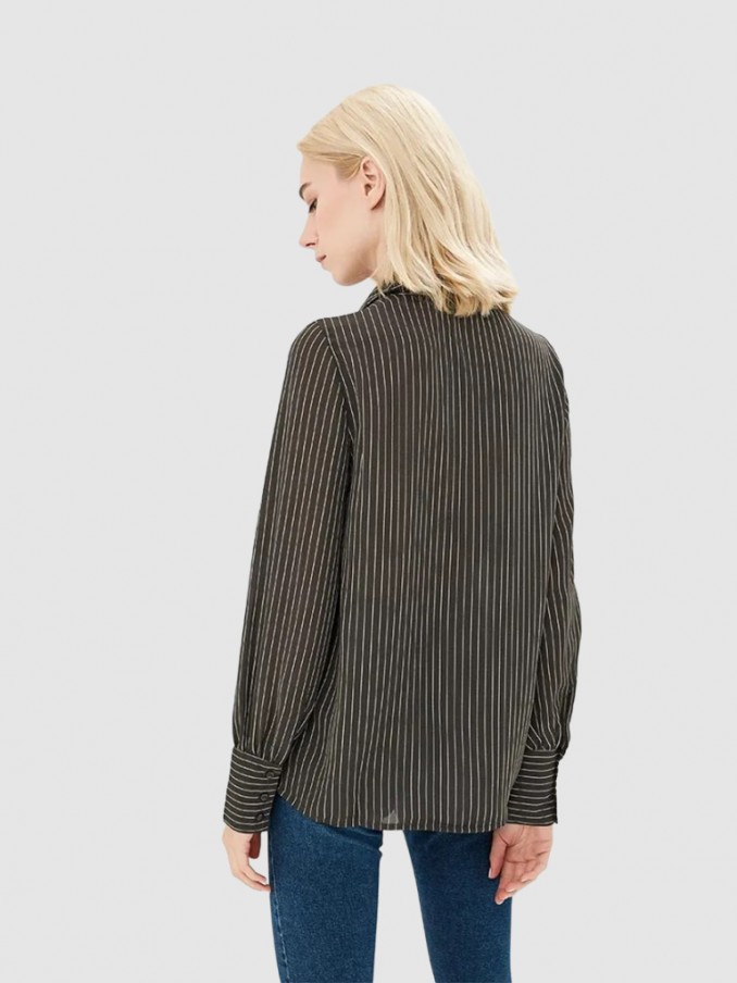 Camisa Mujer Verde Oscuro Vero Moda