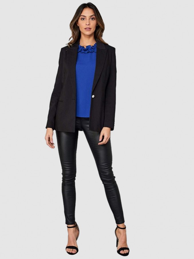 Blazer Mujer Negro Vero Moda