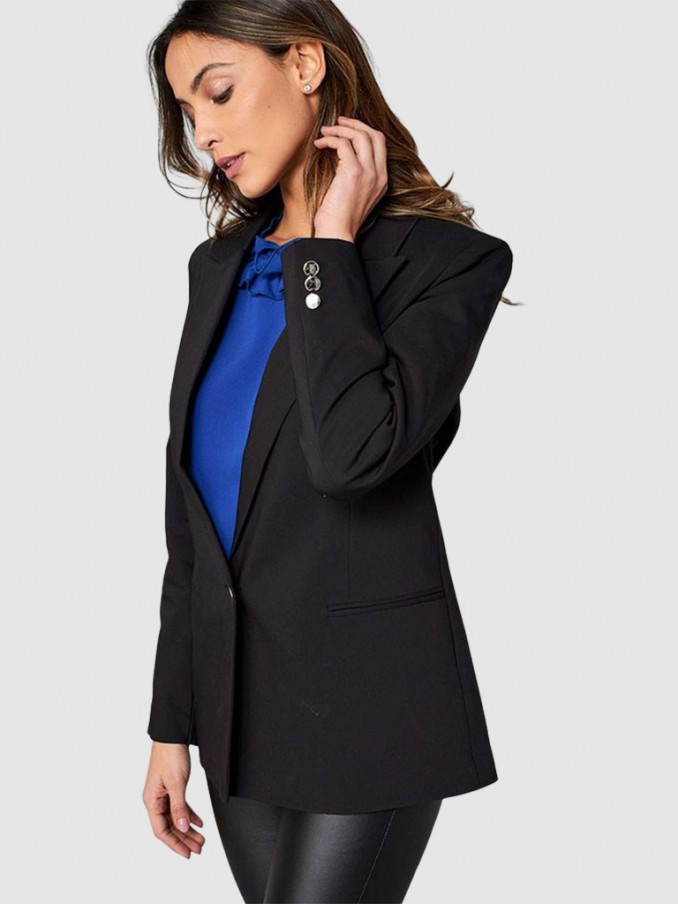 Blazer Mujer Negro Vero Moda