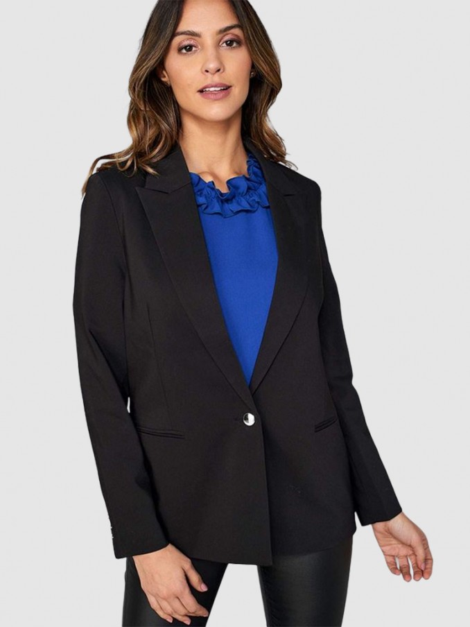 Blazer Mujer Negro Vero Moda