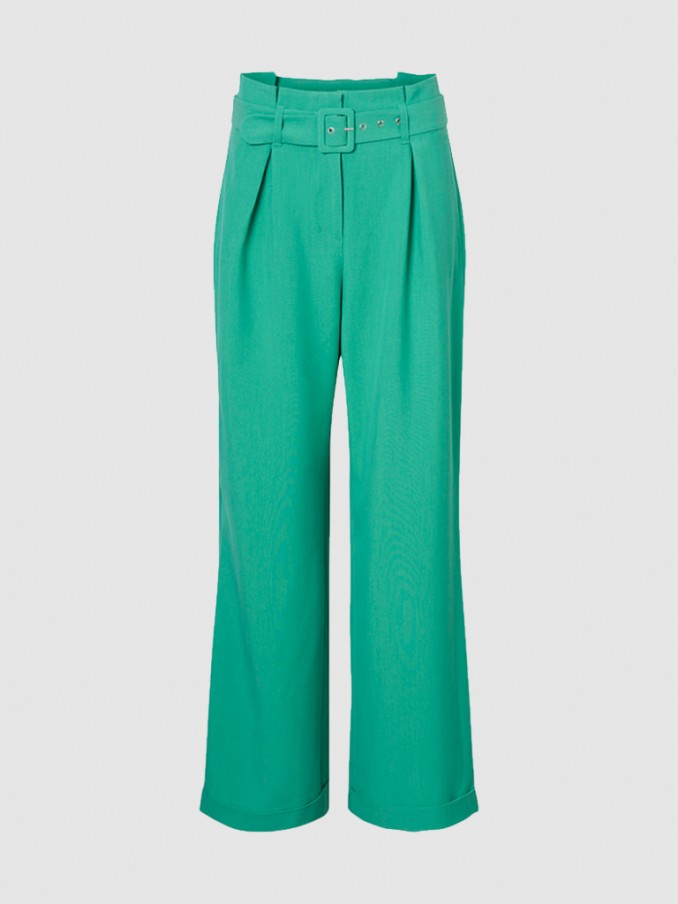 Pantalones Mujer Verde Vero Moda