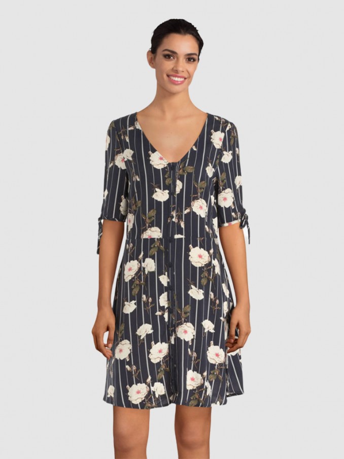 Vestido Mujer Azul Marino Vero Moda