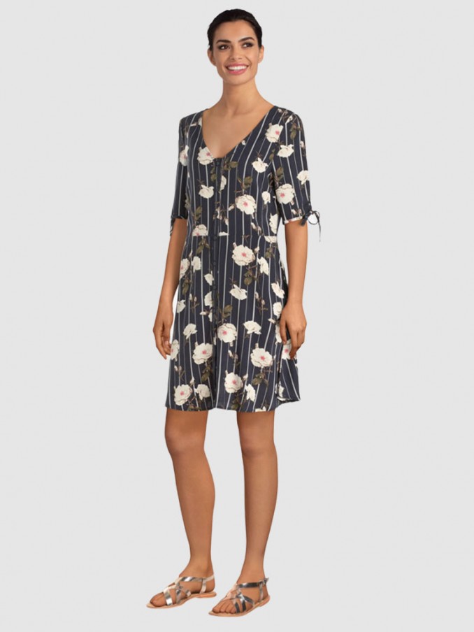 Vestido Mujer Azul Marino Vero Moda