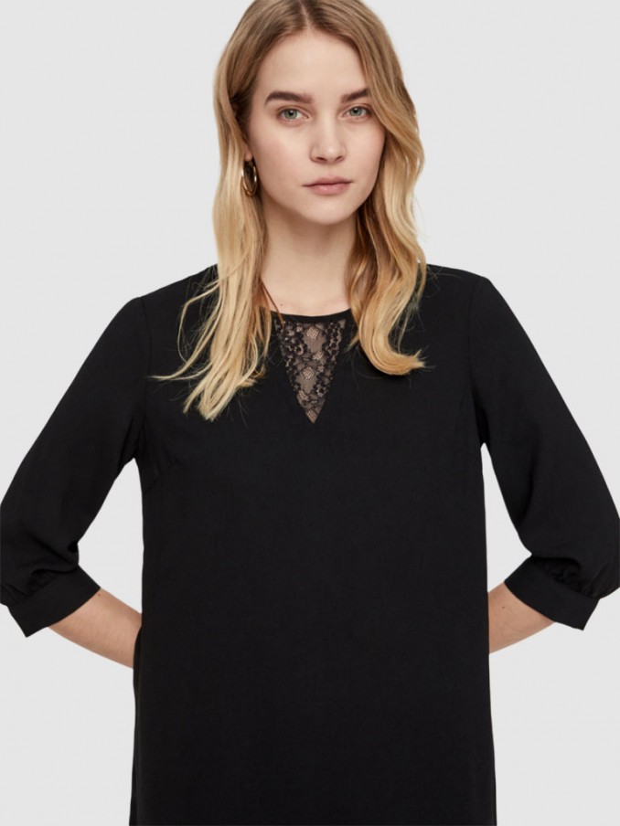 Vestido Mujer Negro Vero Moda