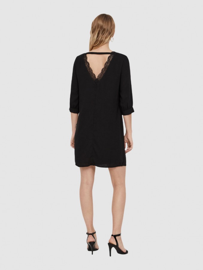 Vestido Mujer Negro Vero Moda