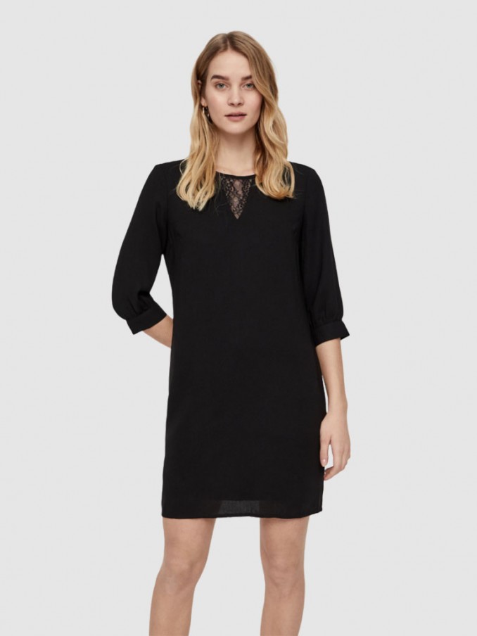 Vestido Mujer Negro Vero Moda