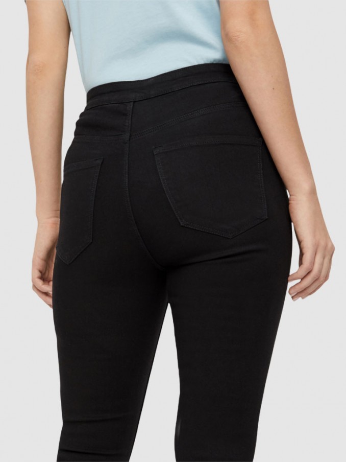 Pantalones Mujer Negro Vero Moda