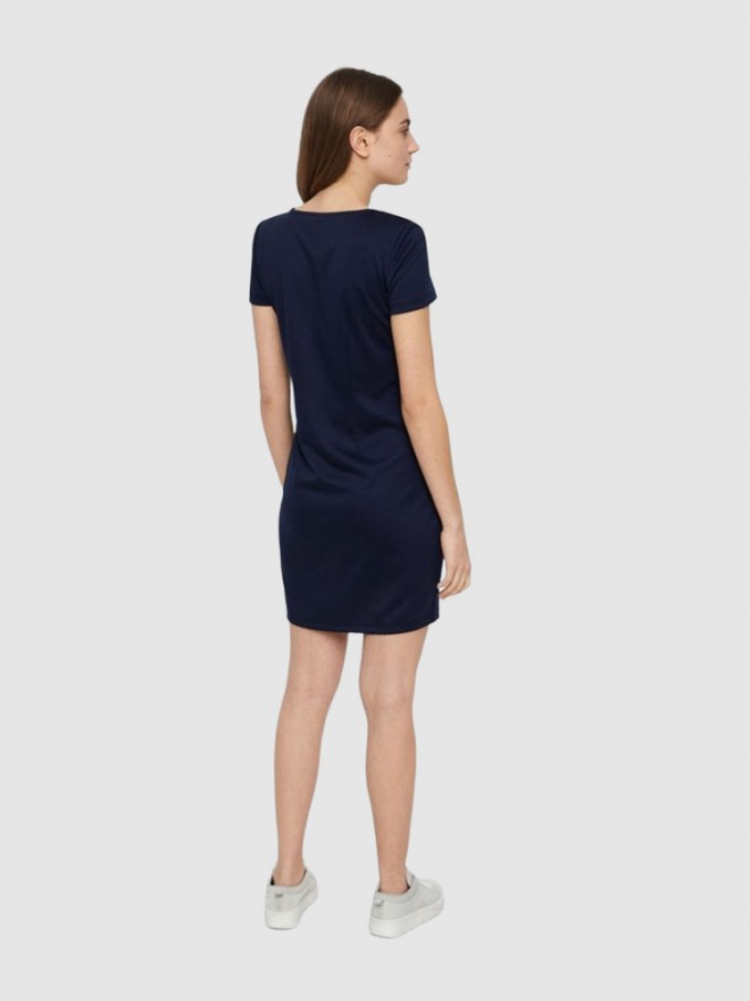 Vestido Mujer Azul Marino Vero Moda