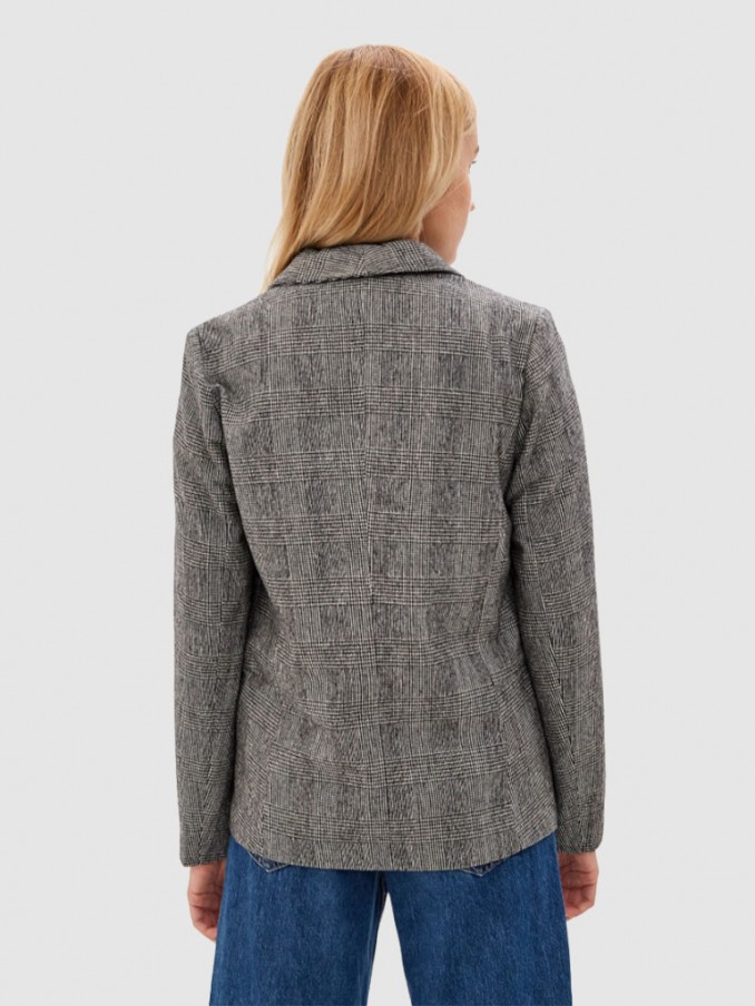 Blazer Mujer Gris Vero Moda