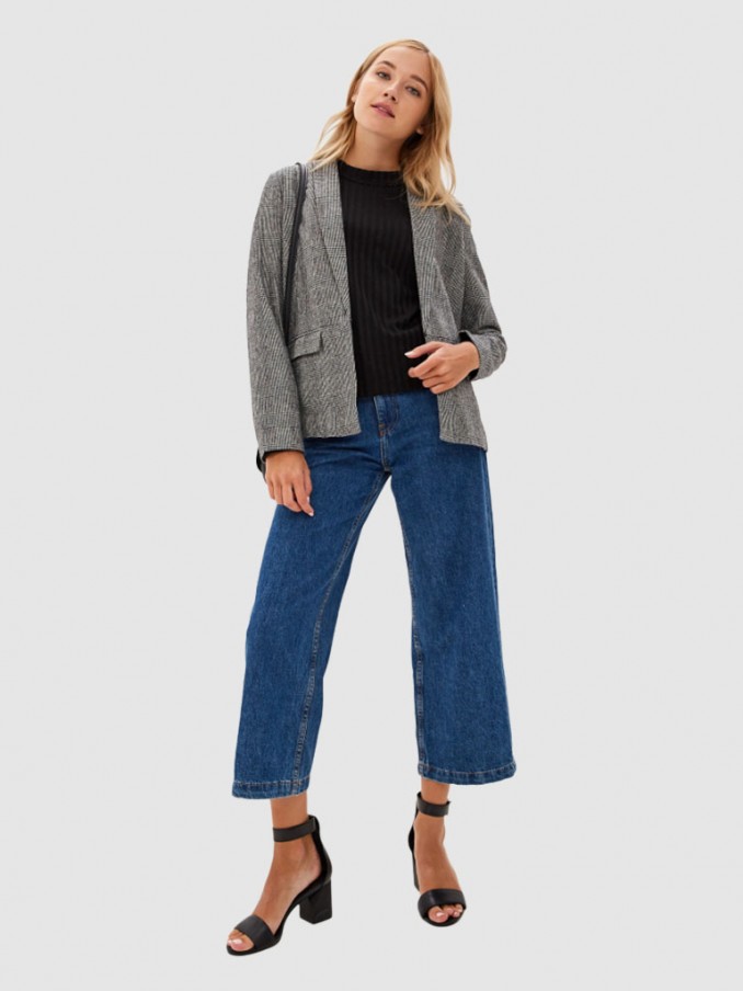 Blazer Mujer Gris Vero Moda
