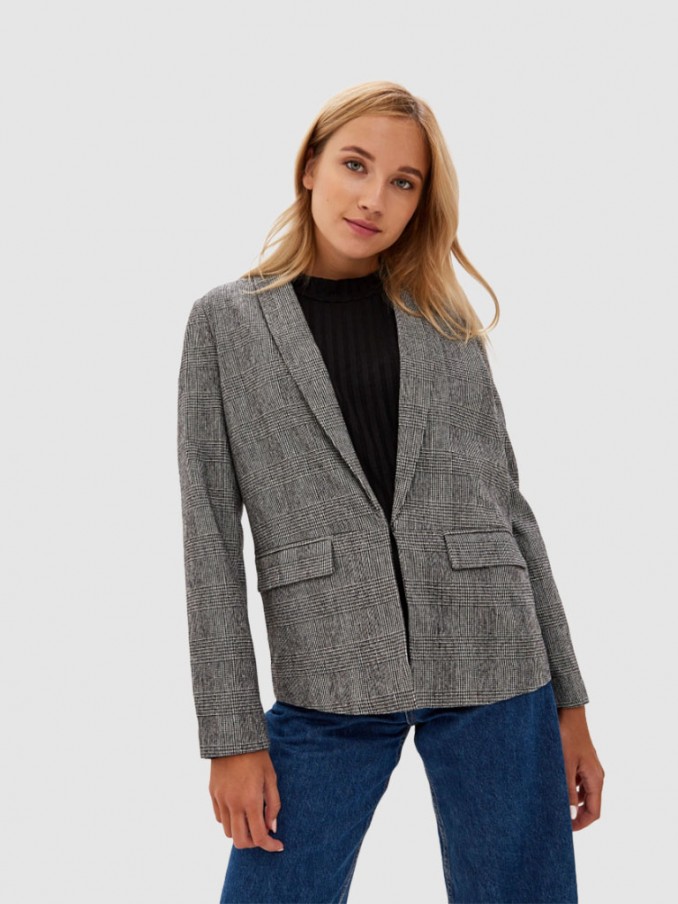 Blazer Mujer Gris Vero Moda