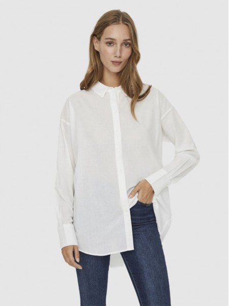 Shirt Woman White Vero Moda
