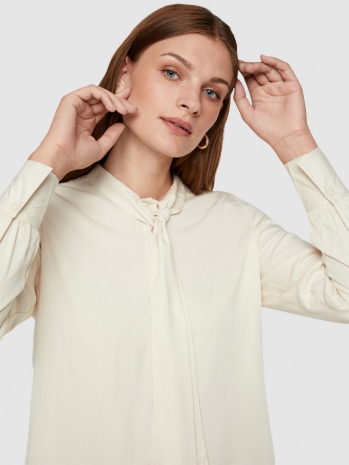 Shirt Woman Cream Vero Moda