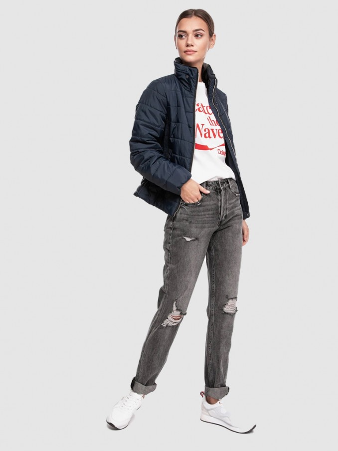 Jacket Woman Navy Blue Vero Moda