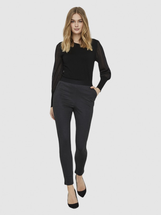 Pantalones Mujer Negro Vero Moda
