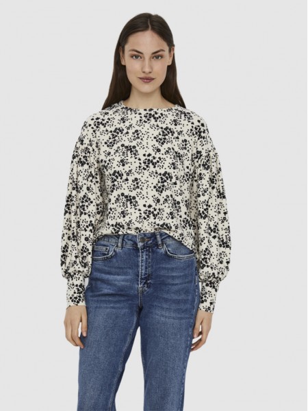 Shirt Woman Cream Vero Moda