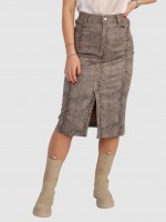 Falda Mujer Estampado Animal Vero Moda Falda Mujer Estampado Animal Vero Moda