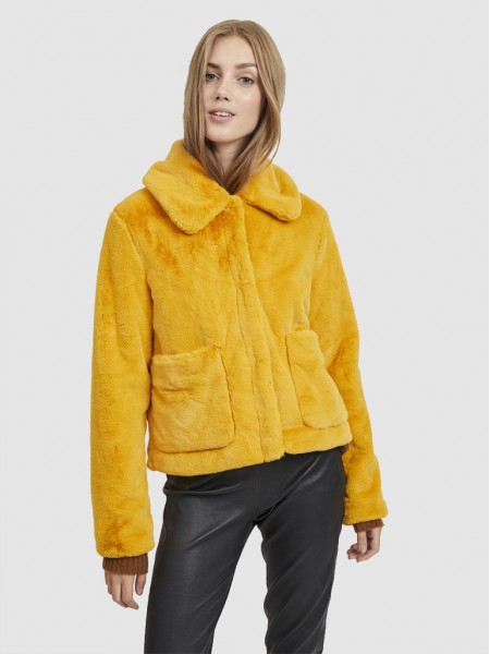 Jacket Woman Yellow Vila