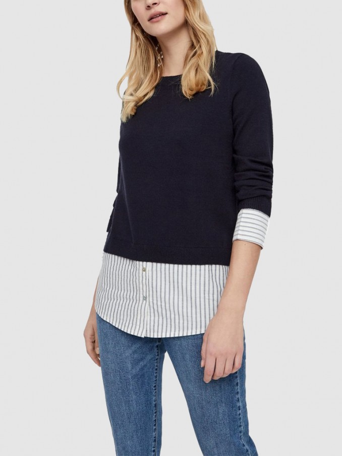 Malha Mulher Crew Karis Vero Moda